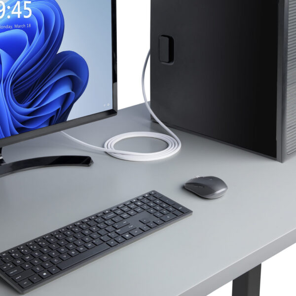 StarTech.com 3m VESA Gecertificeerde DisplayPort 1.2 Kabel, Wit, 4K 60Hz, 21.6Gbps, Vergrendelbare DP Connectors, DP 1.2, Displa - Afbeelding 6
