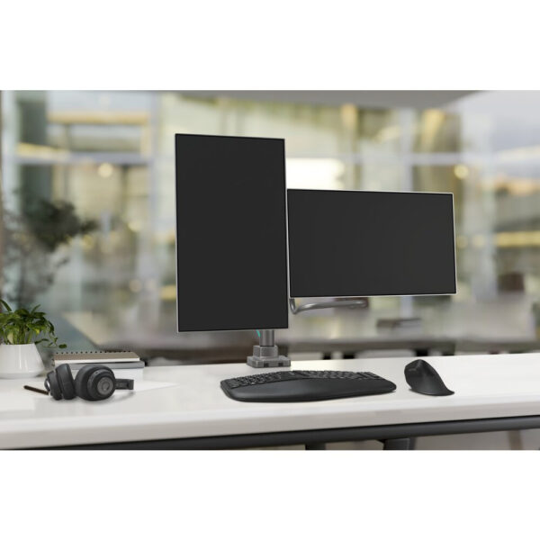 Kensington SmartFit 81,3 cm (32") Bureau Grijs - Afbeelding 11