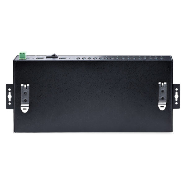 StarTech.com 16-Port Industrial USB 3.0 Hub, 5Gbps, Staal, DIN/Wand/Rack Monteerbaar, ESD Beveiliging, Terminal Block Voeding, - Afbeelding 6