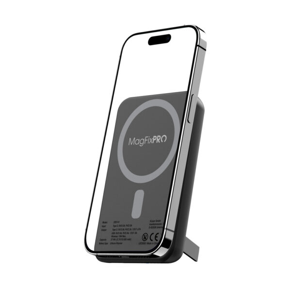 XLayer MagFix Pro 2 Lithium-Polymeer (LiPo) 10000 mAh Draadloos opladen Zwart - Afbeelding 3