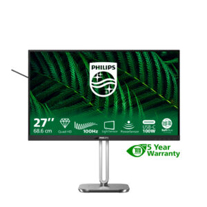 Philips 5000 series 27B2G5601/00 computer monitor 68,6 cm (27") 2560 x 1440 Pixels Quad HD LCD Zwart