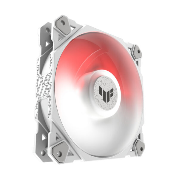 ASUS TUF GAMING TF120 ARGB WHITE EDITION Computer behuizing Luchtkoeler 12 cm Wit 1 stuk(s) - Afbeelding 3