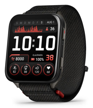 Garmin Venu X1 5,08 cm (2") AMOLED Digitaal 448 x 486 Pixels Touchscreen Zwart Wifi GPS
