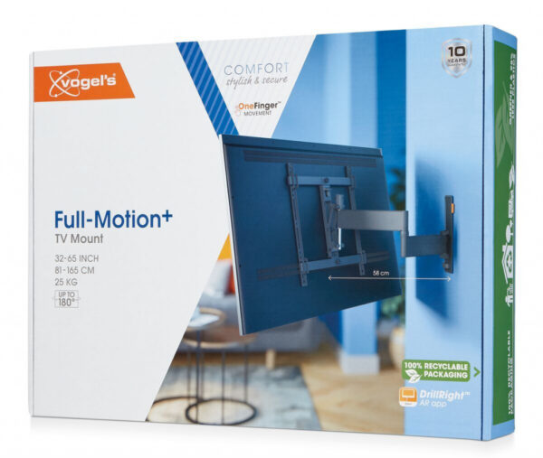 Vogel's TVM 3445 Draaibare tv-beugel (zwart) - Afbeelding 4