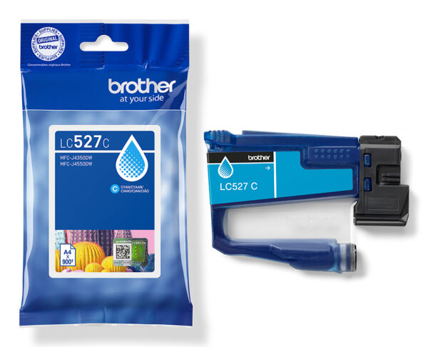 Brother LC527C inktcartridge 1 stuk(s) Origineel Cyaan - Afbeelding 5
