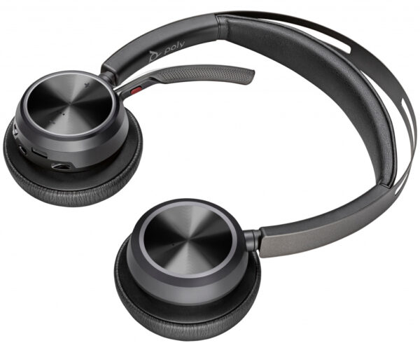 Poly Voyager Focus 2 USB-C-C Headset +USB-C/A Adapter - Afbeelding 6
