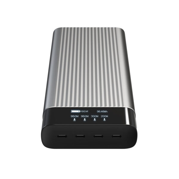 HYPER HJ245B powerbank 27000 mAh Zilver