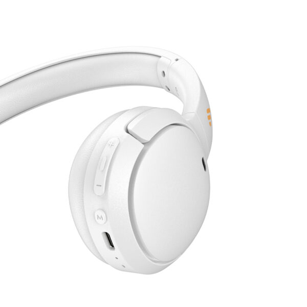 Edifier WH500 Headset Draadloos Hoofdband Muziek/Voor elke dag USB Type-C Bluetooth Wit - Afbeelding 5