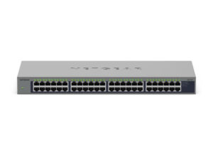 NETGEAR GS748 Unmanaged Gigabit Ethernet (10/100/1000) Power over Ethernet (PoE) Grijs