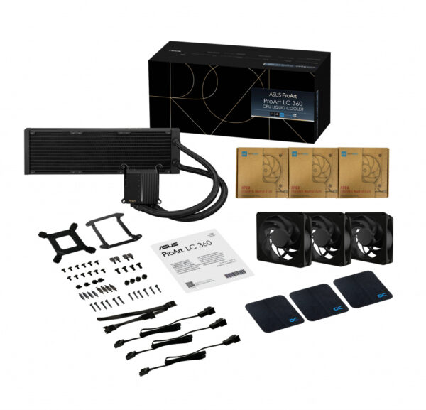 ASUS ProArt LC 360 Processor Kit voor vloeistofkoeling 12 cm Zwart - Afbeelding 10