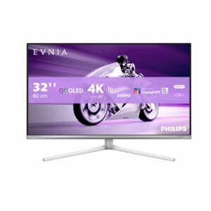 Philips Evnia 8000 32M2N8900/00 computer monitor 80 cm (31.5") 3840 x 2160 Pixels 4K Ultra HD QD-OLED Wit