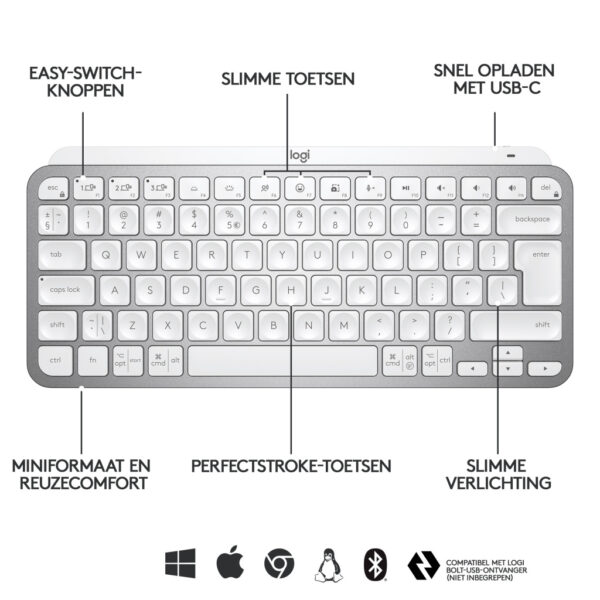 Logitech MX Keys Mini - Afbeelding 3