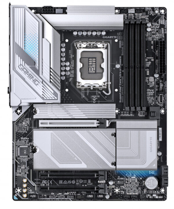 GIGABYTE B860 GAMING X WIFI6E moederbord Intel B860 LGA 1851 (Socket V1) ATX - Afbeelding 2