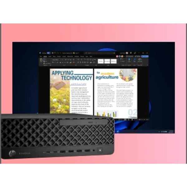 HP EliteDesk 8 G1i Wolf Pro Security Edition Intel Core Ultra 5 235 16 GB DDR5-SDRAM 512 GB SSD Windows 11 Pro SFF PC AI PC Zwar - Afbeelding 7