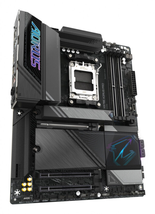 GIGABYTE X870E AORUS PRO moederbord AMD X870E Socket AM5 ATX - Afbeelding 3