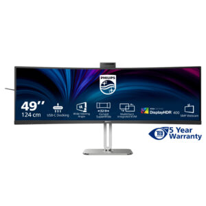 Philips 5000 series 49B2U5900CH/00 LED display 124 cm (48.8") 5120 x 1440 Pixels Dual QHD LCD Zwart