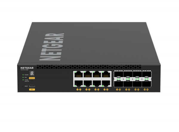 NETGEAR M4350-8X8F Managed L3 10G Ethernet (100/1000/10000) 1U Zwart - Afbeelding 11