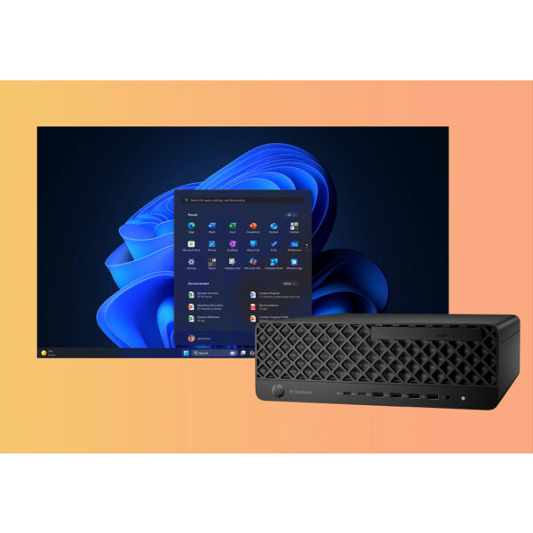 HP EliteDesk 8 G1i Wolf Pro Security Edition Intel Core Ultra 5 235 16 GB DDR5-SDRAM 512 GB SSD Windows 11 Pro SFF PC AI PC Zwar - Afbeelding 6
