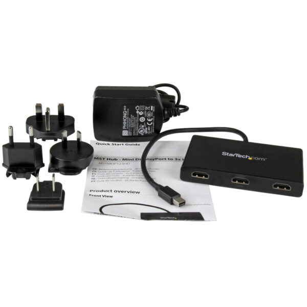 StarTech.com Multi monitor adapter en splitter Mini DisplayPort naar 3x HDMI MST Hub - Afbeelding 8