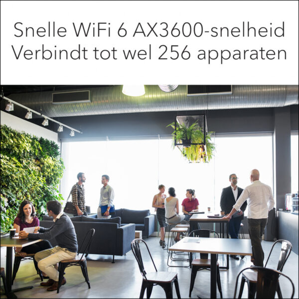 NETGEAR Insight Cloud Managed WiFi 6 AX3600 Dual Band Access Point (WAX620) - Afbeelding 9