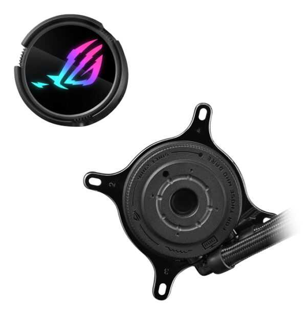 ASUS ROG Strix LC III 240 ARGB Processor Kit voor vloeistofkoeling 12 cm Zwart - Afbeelding 4