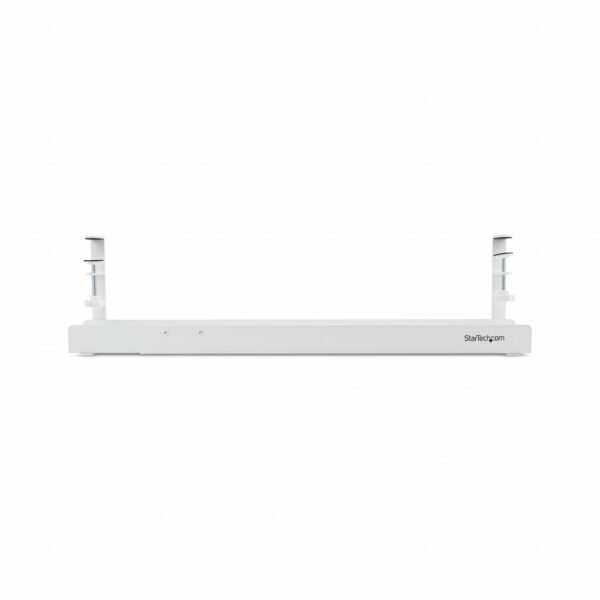 StarTech.com Kabelgoot voor onder Bureau, Verstelbare Kabel Organizer, Installatie via Klemsysteem zonder Schroeven of Boren, O - Afbeelding 3
