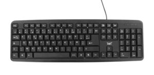 T'nB KBSUBK toetsenbord Universeel USB AZERTY Frans Zwart
