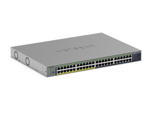 NETGEAR GS748PP Unmanaged Gigabit Ethernet (10/100/1000) Power over Ethernet (PoE) Grijs - Afbeelding 3