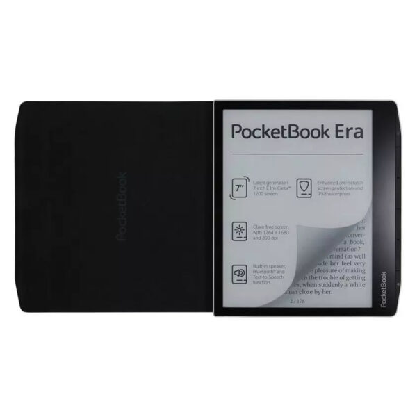 PocketBook HN-QI-PU-700-BK-WW e-bookreaderbehuizing 17,8 cm (7") Hoes Zwart - Afbeelding 4