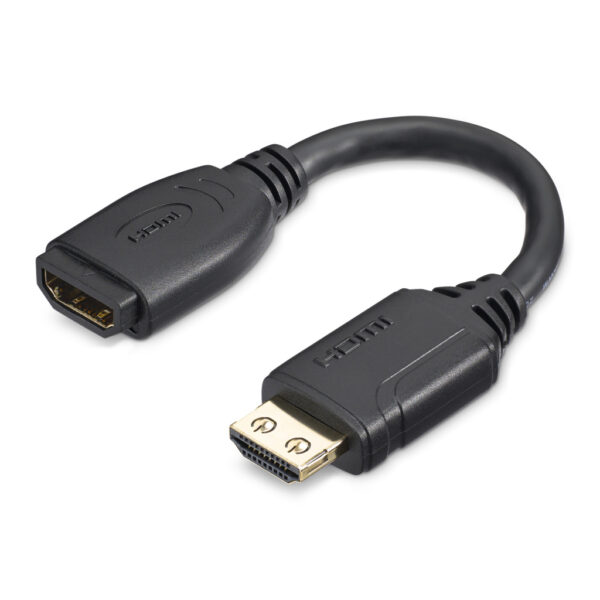 StarTech.com 15 cm High Speed HDMI port saver kabel 4K 60Hz - Afbeelding 5
