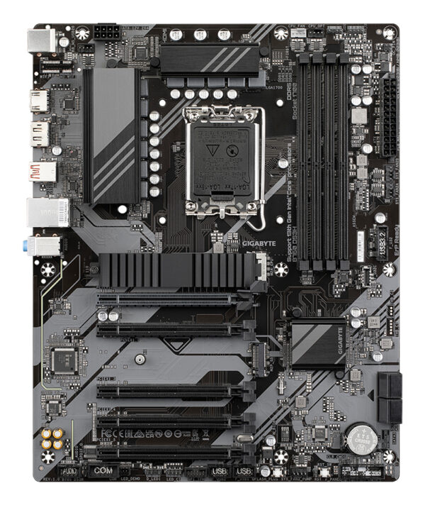 GIGABYTE B760 DS3H moederbord Intel B760 Express LGA 1700 ATX - Afbeelding 3