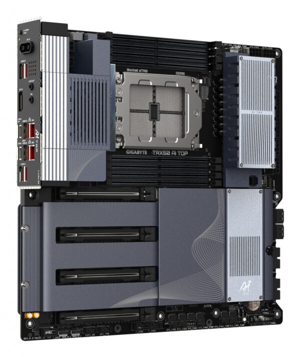 GIGABYTE TRX50 AI TOP moederbord AMD TRX50 Socket sTR5 Verlengd ATX - Afbeelding 3