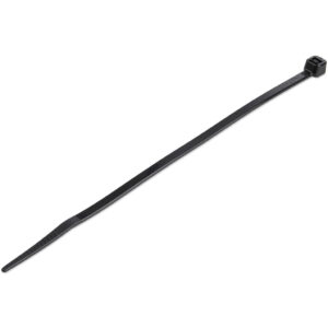 StarTech.com 15 cm Zwarte Kabelbinders 3 mm Breed, 39 mm Bundeldiameter, 18 kg Treksterkte Zelfsluitende Snelbinders uit Nylon