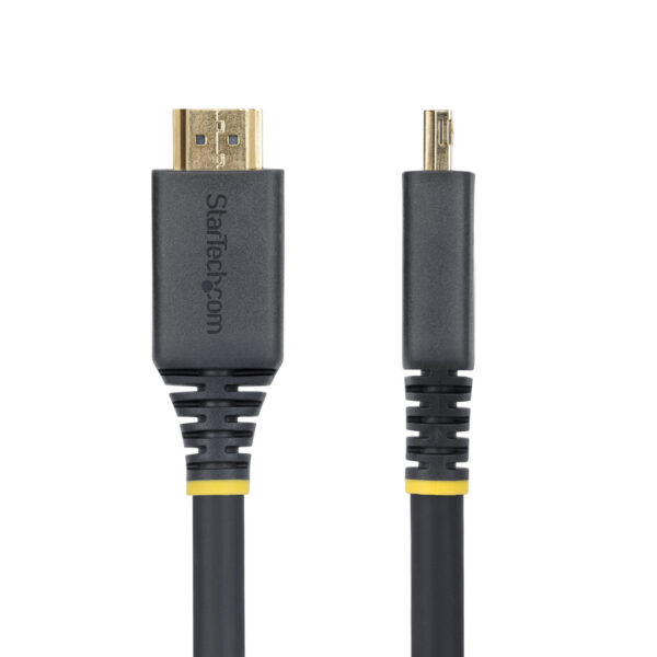 StarTech.com 6m High Speed HDMI Kabel met Grip Connectors, 4K 60Hz/1440p 144Hz, HDR10/HDCP 2.2/ARC, 18Gbps, UHD HDMI 2.0 Kabel v - Afbeelding 3