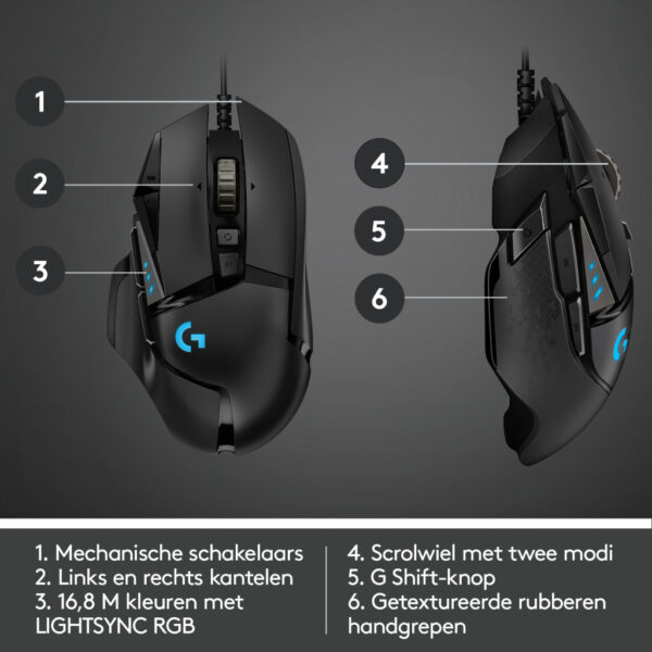 Logitech G Logitech G502 HERO - Afbeelding 20