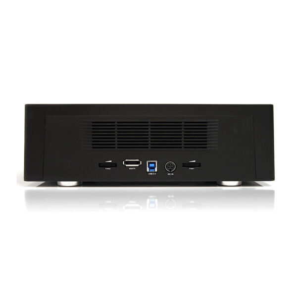 StarTech.com 4-Bay Hard Drive Cloner en Wisser, Standalone 1:3 HDD/SSD Kloner/Copier/Earser, USB 3.0/eSATA naar SATA Docking Sta - Afbeelding 2