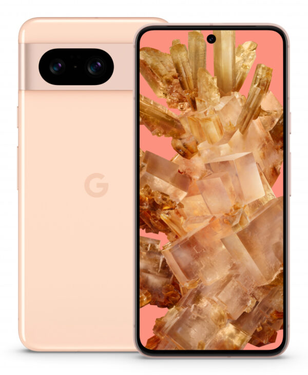 Google Pixel 8 15,8 cm (6.2") Dual SIM 5G USB Type-C 8 GB 128 GB 4575 mAh Roze - Afbeelding 2