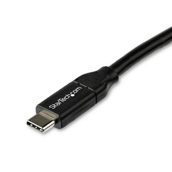 StarTech.com 2m USB-C Laadkabel, Fast Charge & Sync Type C Kabel, 100W (5A) PD, USB 2.0, USB-IF Gecertificeerd - Zwarte USB Opla - Afbeelding 2