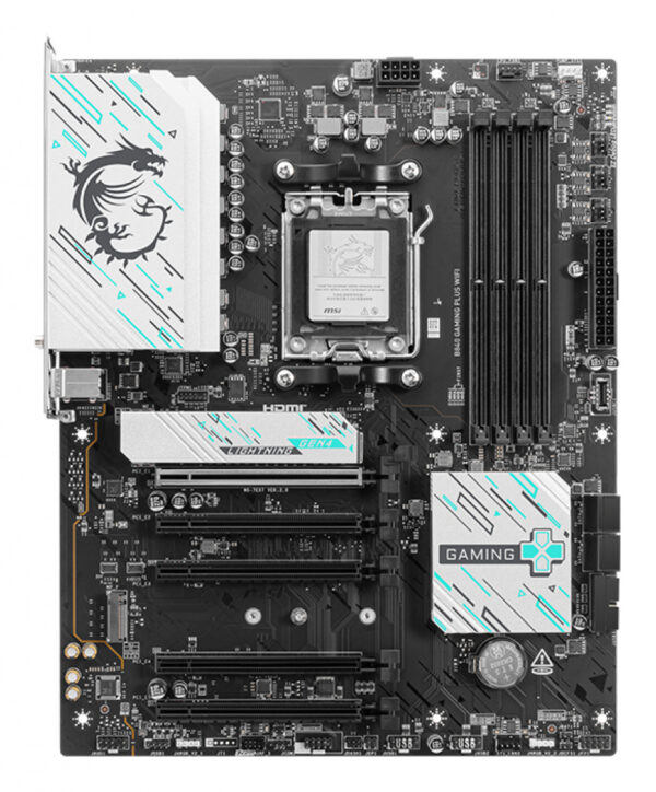 MSI B840 GAMING PLUS WIFI moederbord AMD B840 Socket AM5 ATX - Afbeelding 2