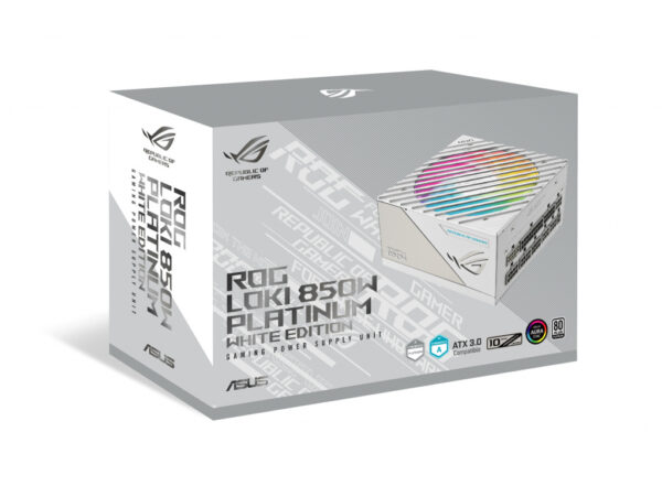 ASUS ROG Loki SFX-L 850W Platinum White power supply unit 24-pin ATX Wit - Afbeelding 2