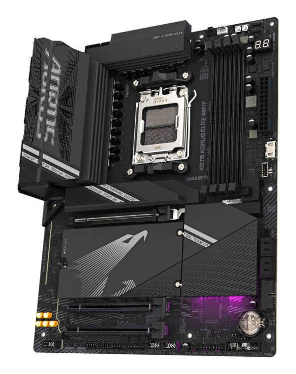 GIGABYTE X870 AORUS ELITE WIFI7 AMD X870 Socket AM5 ATX - Afbeelding 4