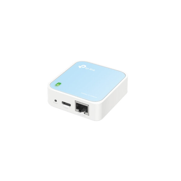 TP-Link TL-WR802N draadloze router Fast Ethernet Single-band (2.4 GHz) Blauw, Wit - Afbeelding 2