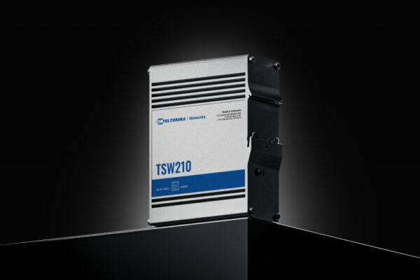 Teltonika TSW210 netwerk-switch Unmanaged Gigabit Ethernet (10/100/1000) Aluminium - Afbeelding 8
