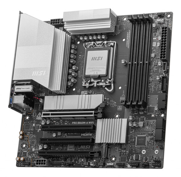 MSI PRO B860M-A WIFI moederbord Intel B860 LGA 1851 (Socket V1) micro ATX - Afbeelding 4