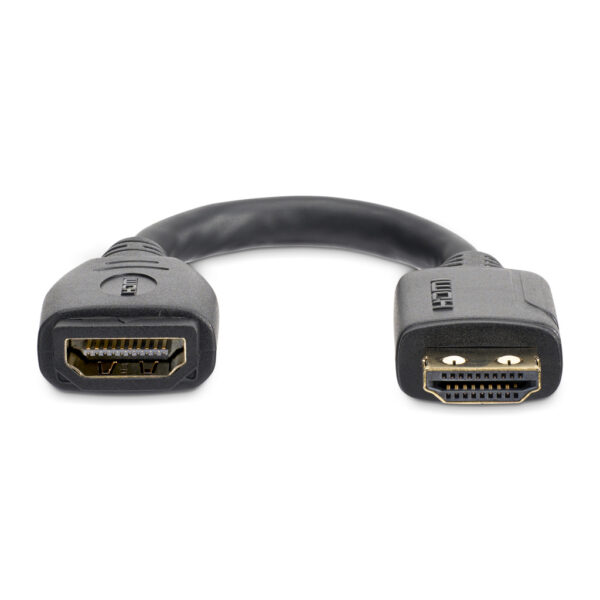 StarTech.com 15 cm High Speed HDMI port saver kabel 4K 60Hz - Afbeelding 6