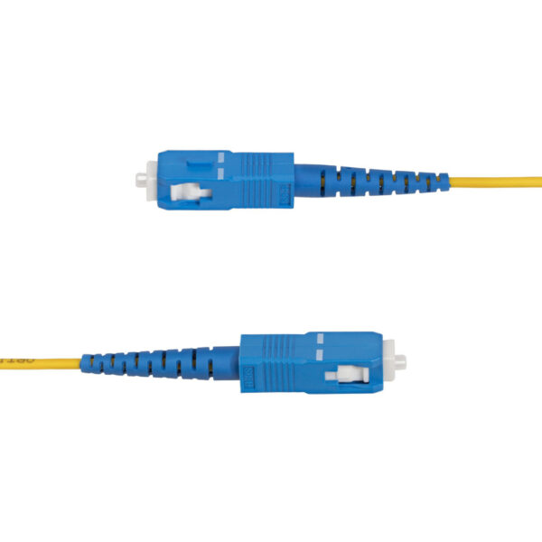 StarTech.com 15m LC naar SC (UPC) OS2 Single Mode Simplex Glasvezel Kabel, 9/125µm, Laser Optimized, 40G/100G, Flexibel Buigen, - Afbeelding 5