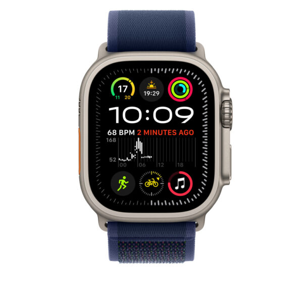 Apple MXTT3ZM/A slimme draagbare accessoire Band Blauw Nylon, Polyester, Spandex, Titanium - Afbeelding 3