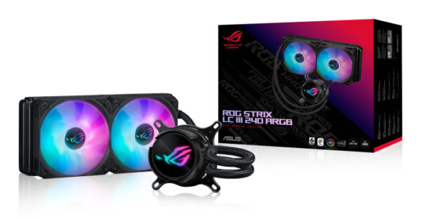 ASUS ROG Strix LC III 240 ARGB Processor Kit voor vloeistofkoeling 12 cm Zwart - Afbeelding 7