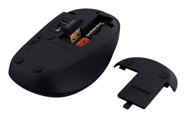 Trust Yvi+ muis Universeel Ambidextrous RF-draadloos + Bluetooth Optisch 1600 DPI - Afbeelding 4