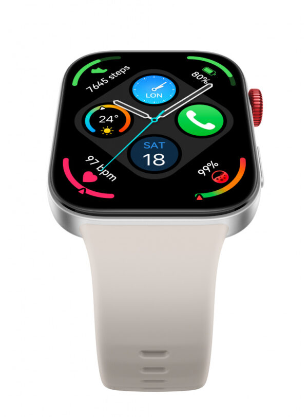 Huawei WATCH Fit 3 4,62 cm (1.82") AMOLED 43.2 mm Digitaal 408 x 480 Pixels Touchscreen Zilver Wifi GPS - Afbeelding 7